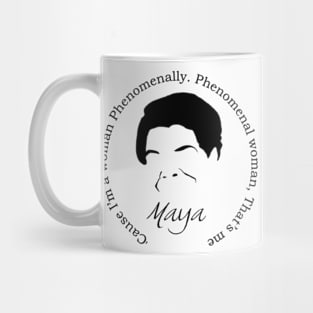 Maya Angelou Phenomenal Woman Mug